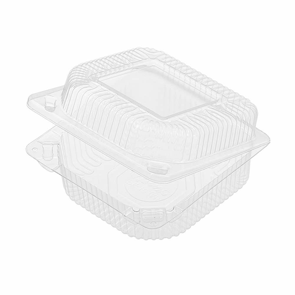 Контейнер прямоуг 300 гр 121х120х57 прозрачный с прозр крышкой РК-10