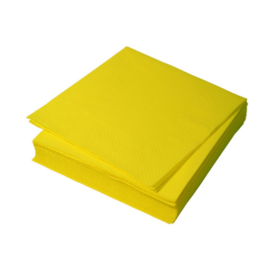 Салфетки 24х24 (400л) желтые Салфетки 24х24 (400л) желтые