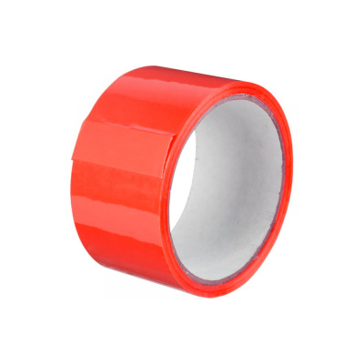 Клейкая лента цветная 48х66 45 мкм  красная Клейкая лента цветная 48х66 45 мкм  красная