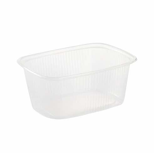 Контейнер ПП  250 мл 108х82х47 прямоуг прозрачный без крышки