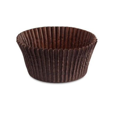 Тарталетка пергам. 55х35  коричневая №125