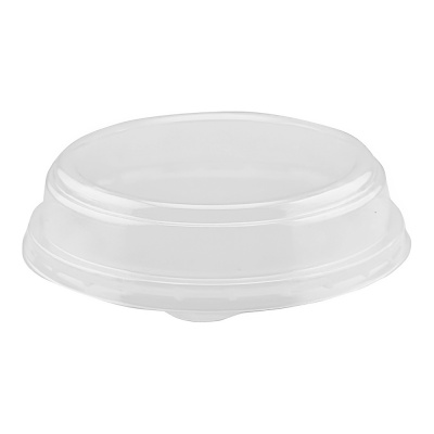 Крышка ПЭТ купольная круглая для контейнера бумажного d-150 ROUND BOWL OSQ (002)