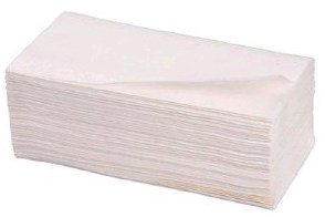 Полотенца бумажные V-сл. (250л) "Vfold" 1сл. белые