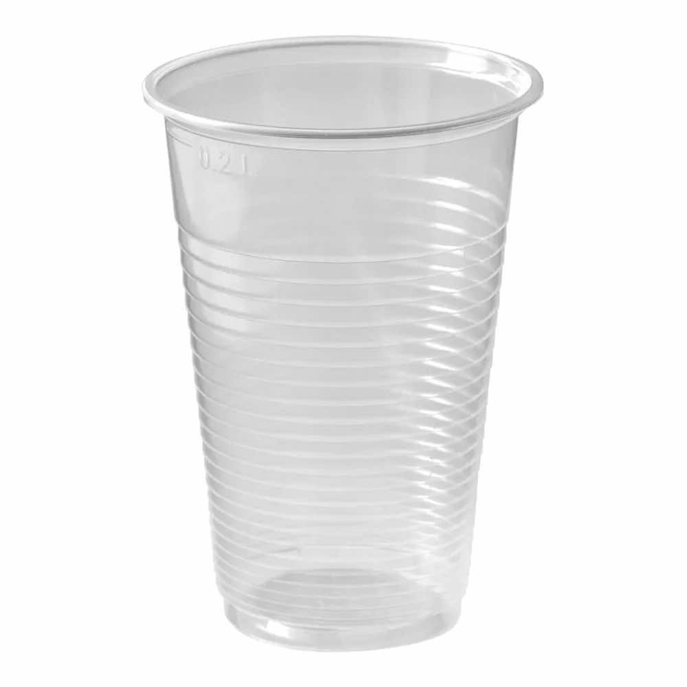 Стакан 200 мл d-70 прозрачный премиум ПП