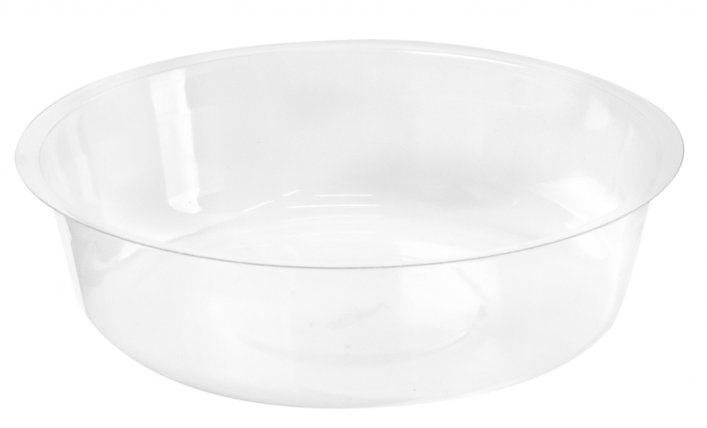 Вставка вкладыш в ПЭТ стакан ПРОЗРАЧНАЯ Вегго (d-95мм)