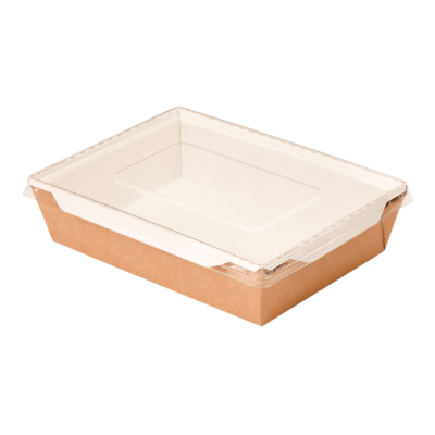 Контейнер-бумажный-1000-мл-222х162х55-прямоуг-крафт-белый-с-пластиковой-крышкой Контейнер-бумажный-1000-мл-222х162х55-прямоуг-крафт-белый-с-пластиковой-крышкой